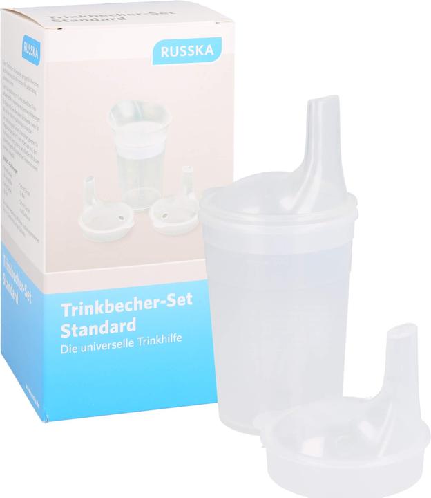 Actual product image Russka Drinking Cup Set Standard 2 Lids (Drinking)