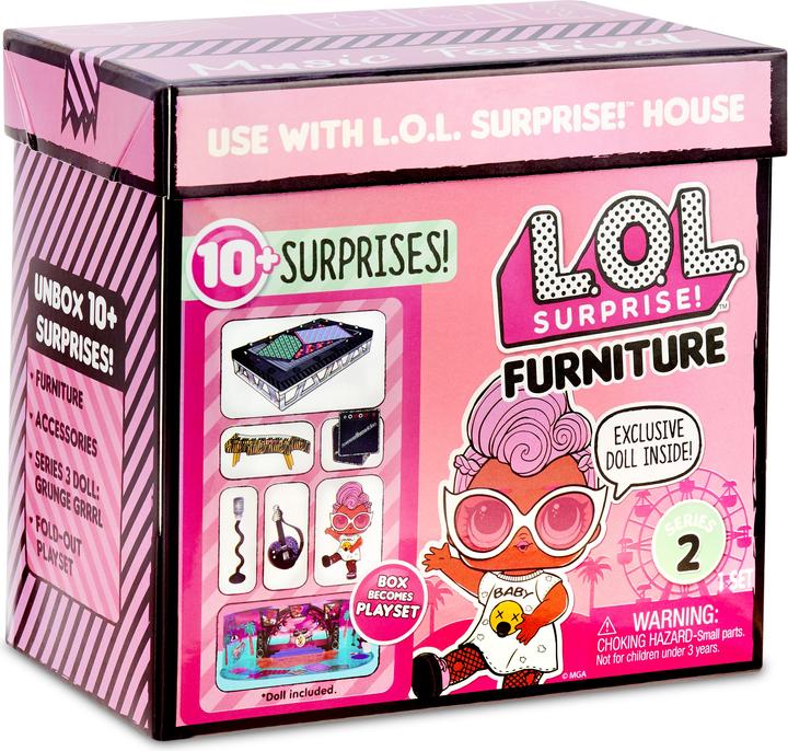 Produktbild L.O.L. Surprise! Furniture- Music Festival with Grunge Grrrl
