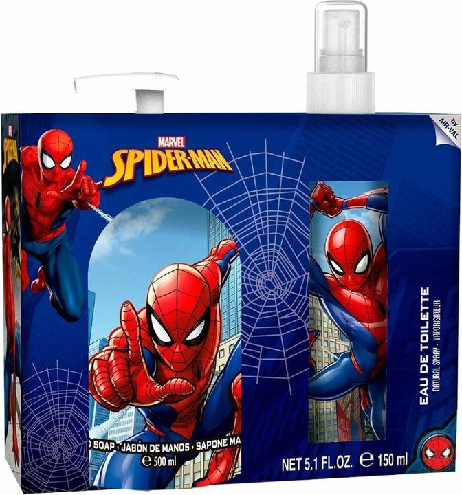 Actual product image Air-Val Luftval, 500 ml liquid soap set + mist 150 ml spider man (Eau de toilette, 500 ml)