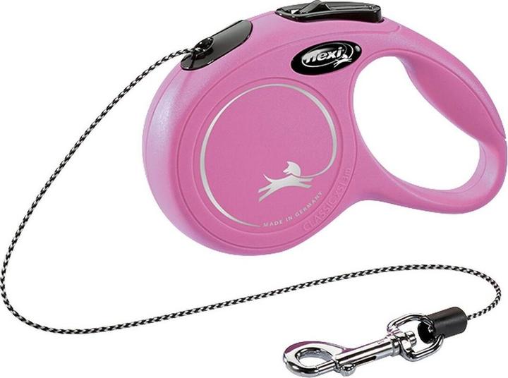 Flexi New Classic Cat XS guinzaglio retrattile da 3 m - rosa (XS, Gatto, Passeggiare)