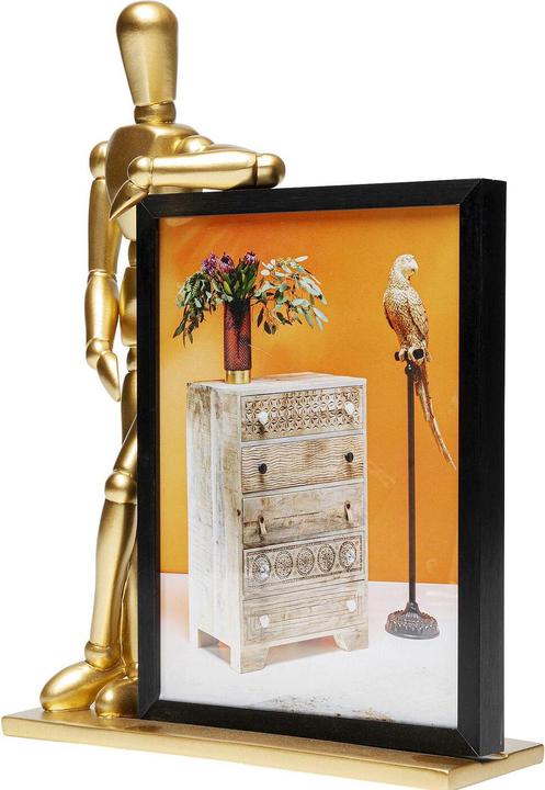 Produktbild Kare Design Bilderrahmen Proudly Gold/Schwarz, 16 x 21 cm (16 x 21 cm)