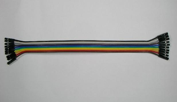 Actual product image Play-Zone Jumper cables (30cm) F/F 10 pcs. 26AWG