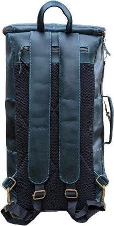 Produktbild Only-Bags.Store Lederrucksack, Reiserucksack Rucksack, Leder Roll Top Rucksack, Laptop Tasche, Unisex Tasche