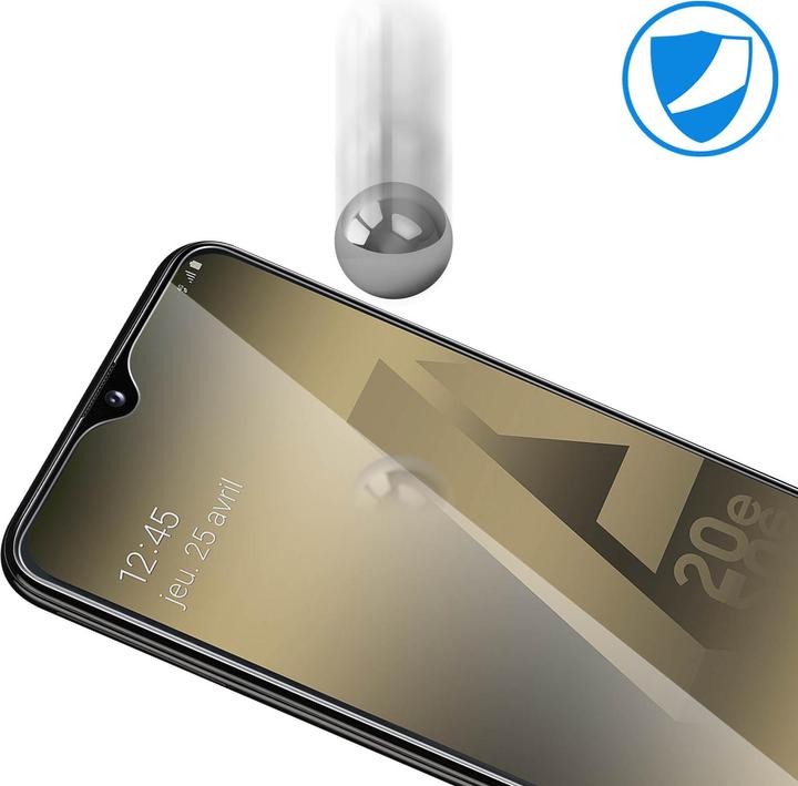 Produktbild Avizar Kristallklare Folie, Glas-Displayschutz (1 Stück, Samsung Galaxy A20e)
