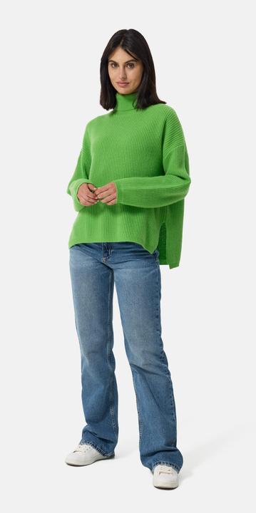 Produktbild Cash-Mere Wolle Kaschmir Oversize Style Rollkragen Pullover (M)