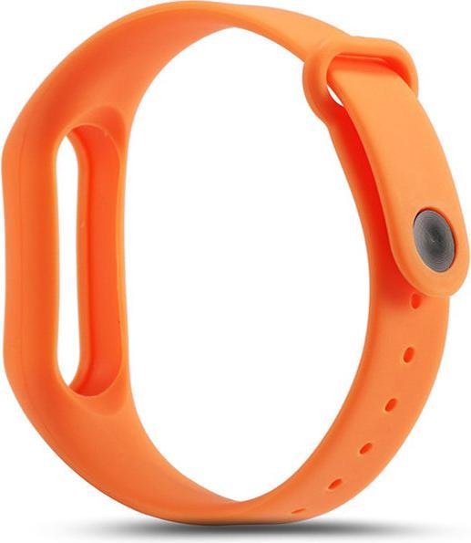 Actual product image Hermex MiBand Mi Band 2 Bracelet Silicone Rubber Band ORANGE (TPU, TPE)