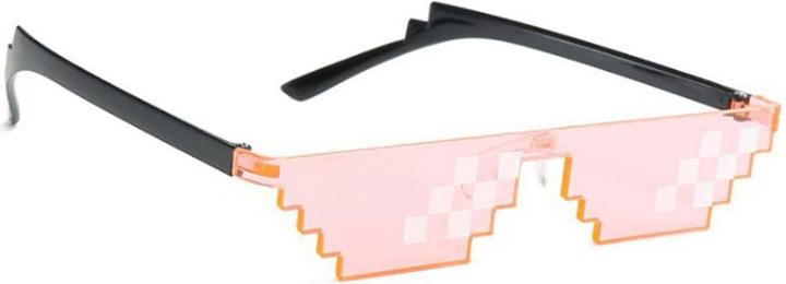 Produktbild JTI Einzigartige Sonnenbrille - 8-Bit-Pixel - Pink