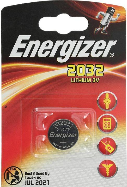 Immagine prodotto Energizer CR2032 Litio (1 pz., CR2032, 240 mAh)