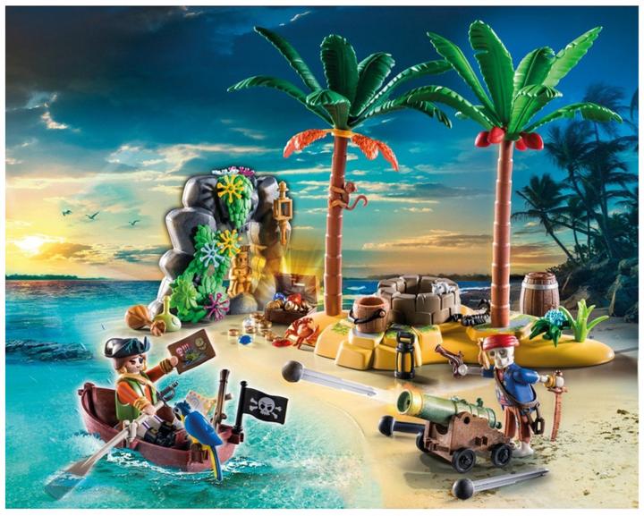 Immagine prodotto Playmobil 70962 Isola del tesoro dei pirati con scheletro (70962, Pirati Playmobil)