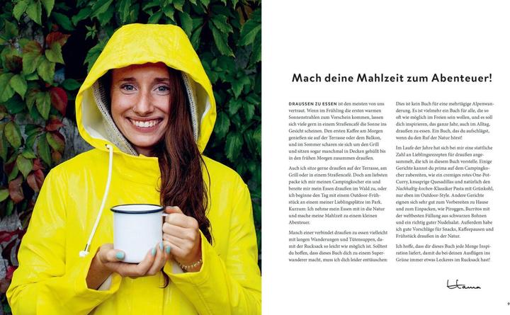 Produktbild Nachhaltig Kochen für draussen und unterwegs (Deutsch, Hanna Olvenmark, 2024)