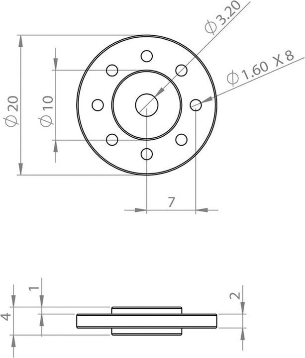 Actual product image Mks Servohorn Set - HV9767, HV9780, HV737, HV747/R