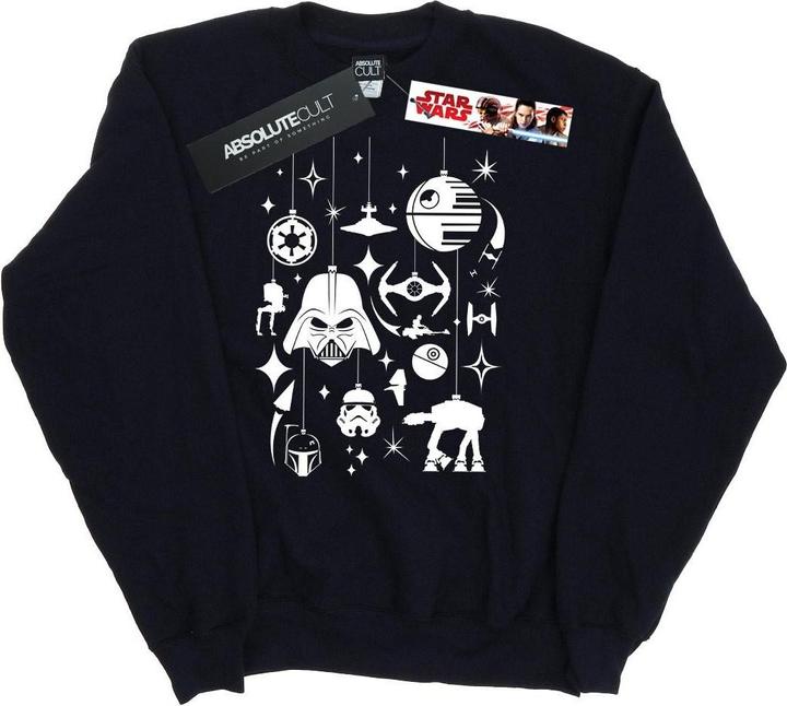 Immagine prodotto Star Wars Christmas Decorations Felpa Donna (L)