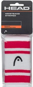 Actual product image Head Jumbo Wristband Striped Magenta/White (2x)