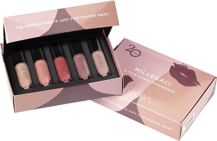 Actual product image Nouba Millebaci Permanent Liquid Lipstick No. 20 (58, 70, 71, 72, 73)