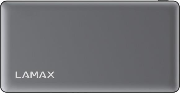 Actual product image Lamax LM15000FC Powerbank Lithium Polymer (LiPo) 15000 mAh Grey (15000 mAh, 55.50 Wh)