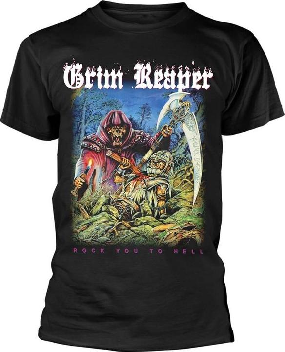 Grim Reaper Rock You To Hell TShirt