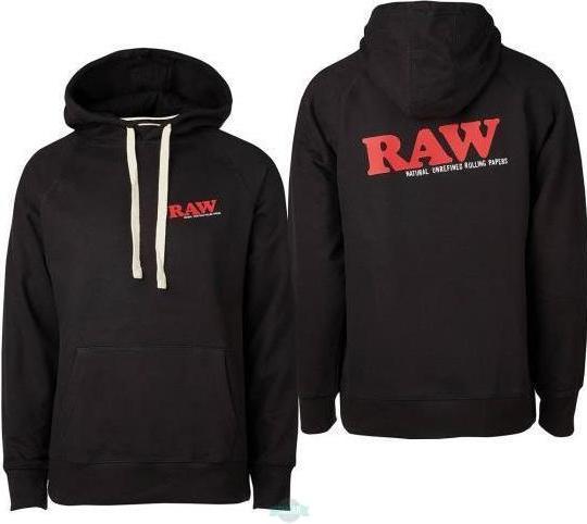 Actual product image RAW Hoodie Black Size (L)
