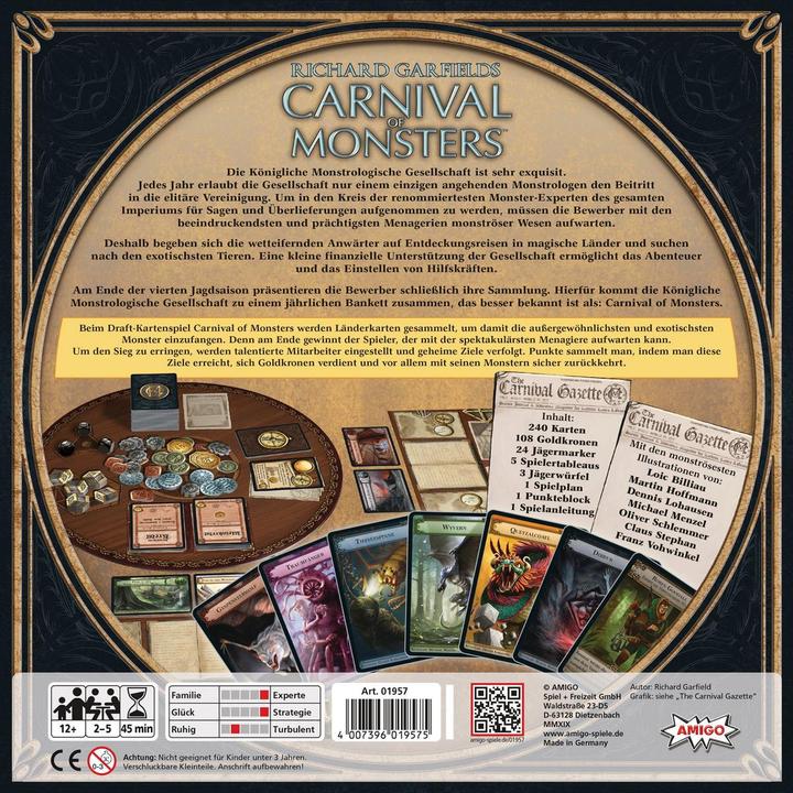 Actual product image Amigo Carnival of Monsters (German)