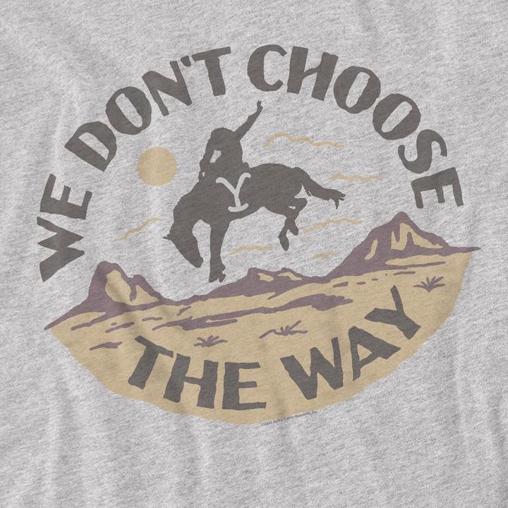 Image du produit Yellowstone - T-shirt WE DON'T CHOOSE THE WAY - Homme (XL)