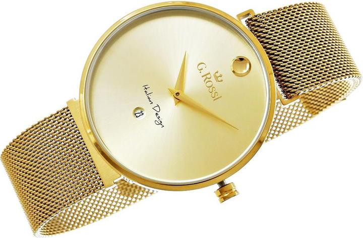 Immagine prodotto Gino Rossi OROLOGIO G. ROSSI - 13109B-4D1 - CHIUSURA MAGNETICA (zg850c) + SCATOLA (Orologio da polso analogico)