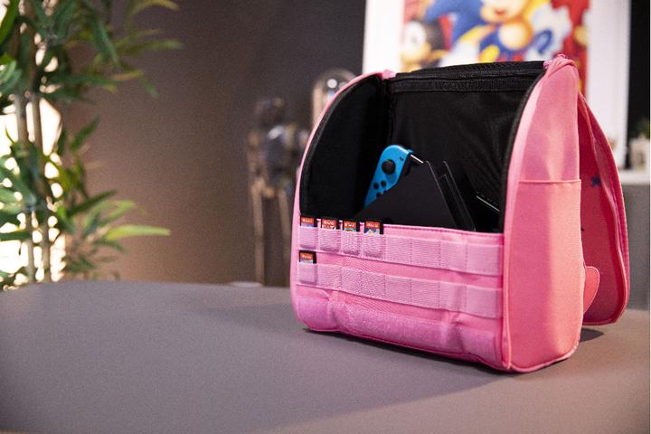 Actual product image Konix Mythics Unicorn BE LOVE - Backpack (Switch Lite, Switch OLED)