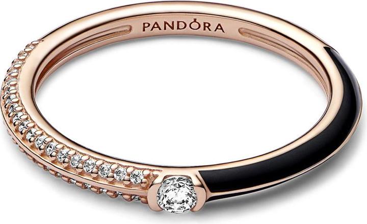 Produktbild Pandora ME Pavé & Schwarz Doppelring (50)