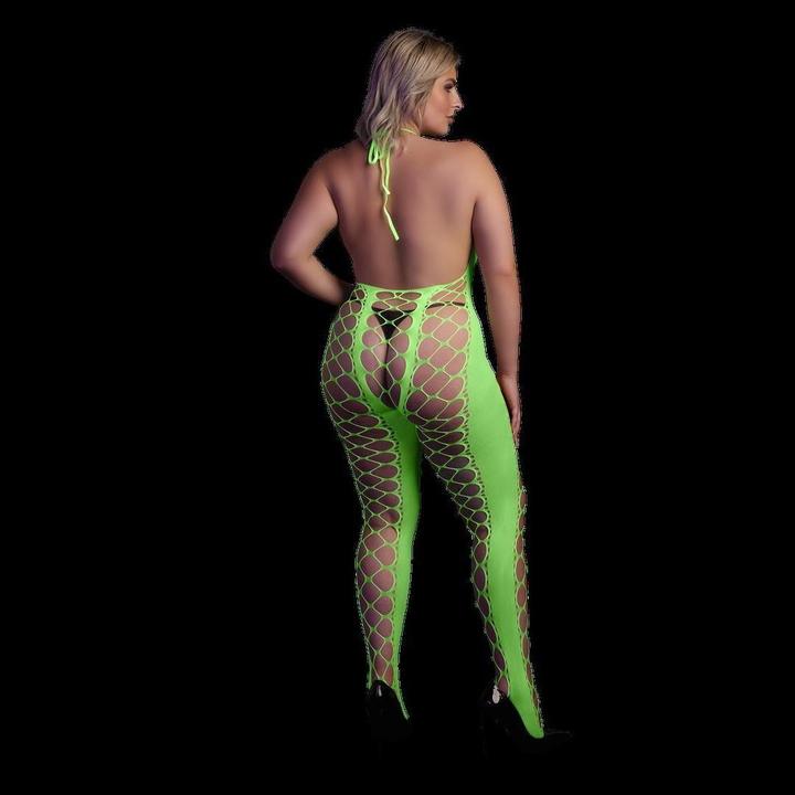 Produktbild Ouch! Bodystocking with Halterneck (XL, XXL, 3XL)
