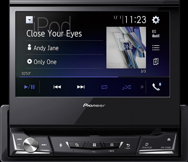 Actual product image Pioneer AVH-A7100BT (Android car, MirrorLink)