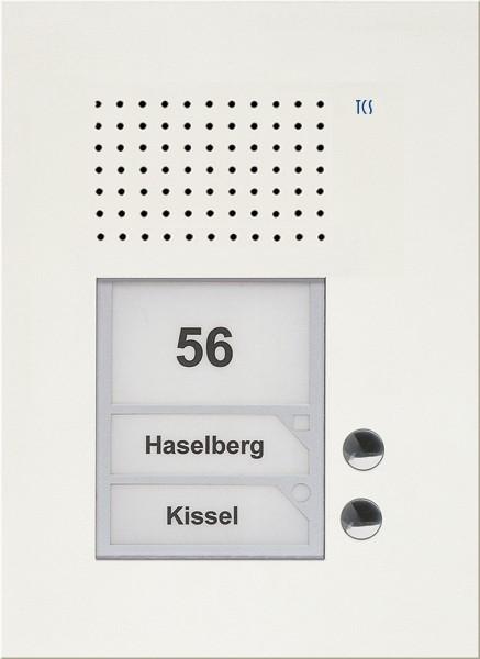 Actual product image TCS PUK02/1-WS PUK 2 push-buttons, 1-column WS outdoor