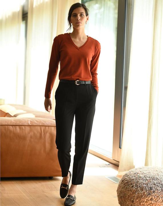 Actual product image Anne Weyburn Fine knit jumper (42)