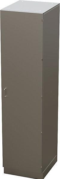 Actual product image kaiserkraft Stainless steel clean room tall cabinet (60 x 58.5 x 200 cm)