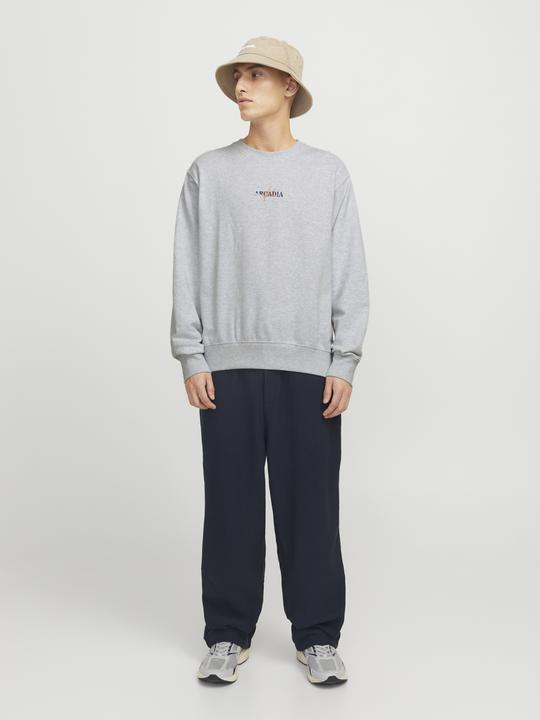 Produktbild Jack & Jones Jjecharge Graphic Sweat O-N Styd Aw24 Ln (XXL)