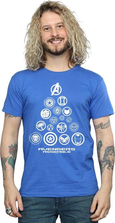 Immagine prodotto Avengers Endgame Pyramid Icons Maglietta Uomo (L)