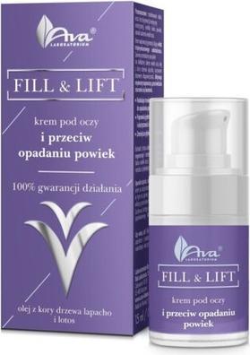 Image du produit AVA Laboratorium Crème pour les yeux Fill & Lift et Anti-Drooping pour les paupières 15Ml (15 ml)