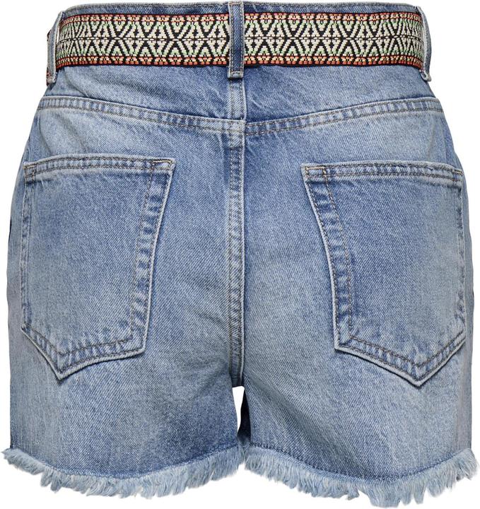 Produktbild Only ONLROBYN Hohe Taille Gerade geschnitten Jeans-Shorts Jeans-Shorts (S)