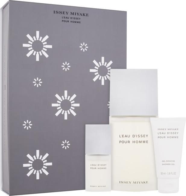 Immagine prodotto Issey Miyake D'issey Homme EdT 125ml Gel Ducha 50ml Eau Toilette 15ml (Eau de toilette, 125 ml)