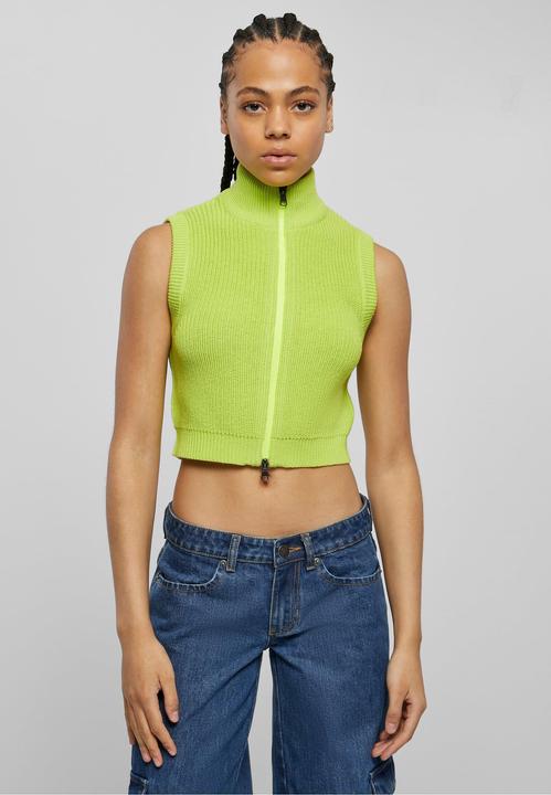 Produktbild Urban Classics Ladies Short Knit Vest (XS)