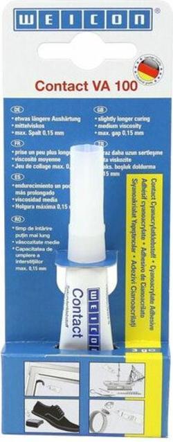 Actual product image Weicon Contact VA Cyanoacrylate Adhesive 100 30 g (47 g)