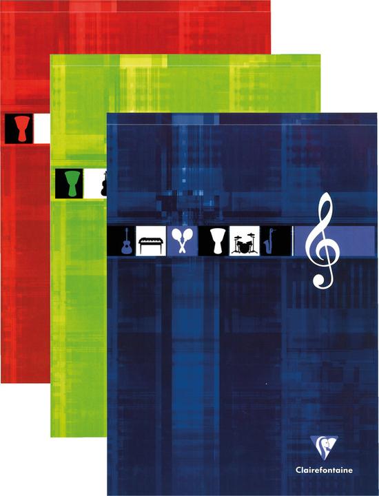 Image du produit Clairefontaine Bloc-notes (A4, Règle spéciale, Couverture rigide)