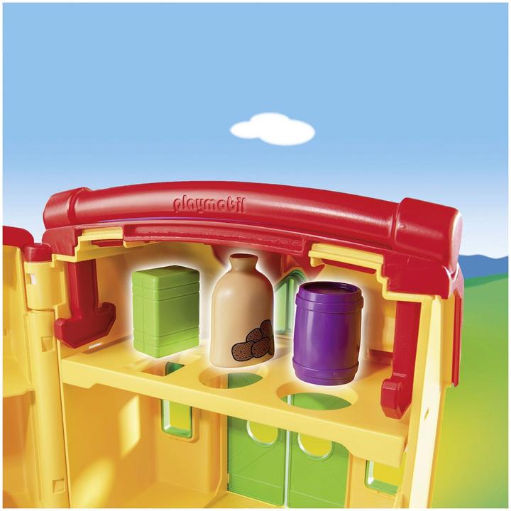 Immagine prodotto Playmobil La mia fattoria da asporto (6962, Playmobil 1.2.3)