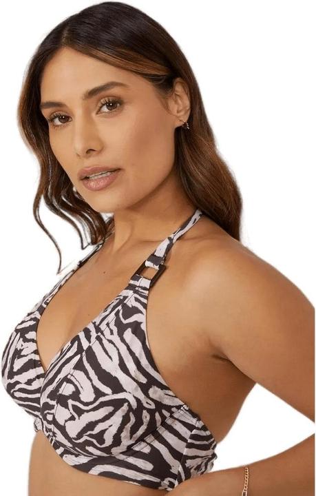 Image du produit Universal Textiles Haut de bikini non rembourré avec imprimé animalier (70 H)