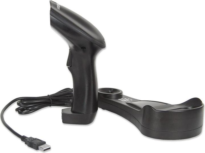 Produktbild Manhattan Wireless CCD Barcodescanner (1D-Barcodes)