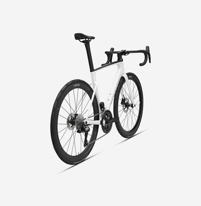 Actual product image Van rysel Road bike 12 speed Powermeter RCR Pro Shimano 105 DI2 white