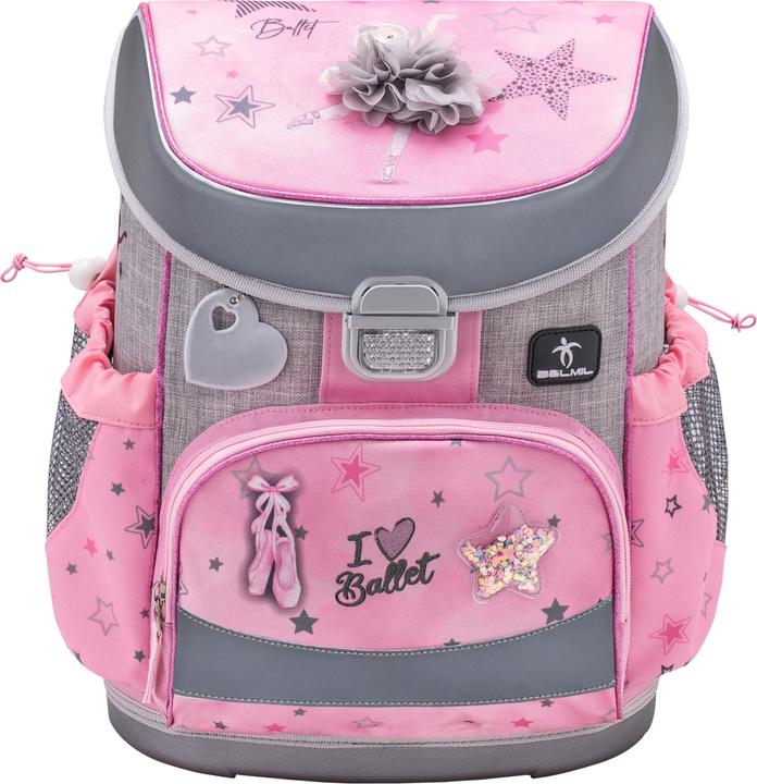 Immagine prodotto Belmil MINI FIT Zaino scuola 4 pezzi Set Ballet Light (17 l)