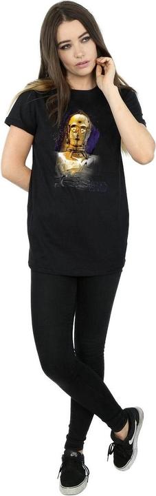 Image du produit Star Wars - T-shirt THE LAST JEDI C-3PO BRUSHED - Femme (3XL)
