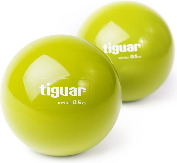 Immagine prodotto Tiguar Gewichtsball 0,5 kg - Paar (0.50 kg, 60 mm)