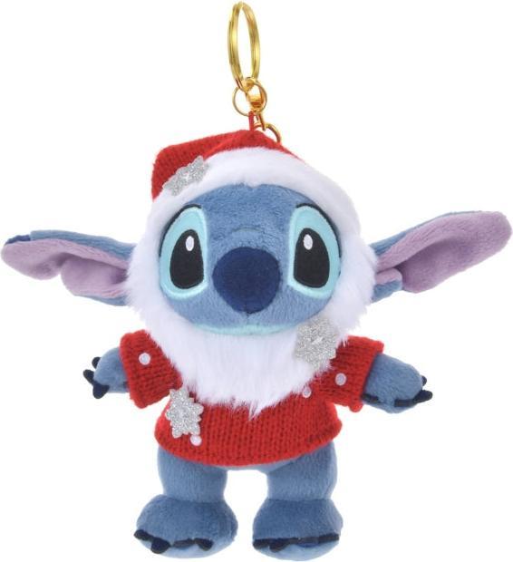 Produktbild Disney Stitch Plüsch Schlüsselanhänger Weihnachten