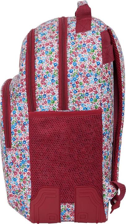 Produktbild Nait Nait Schulrucksack Flowers Burgunderrot 32 x 42 x 15 cm