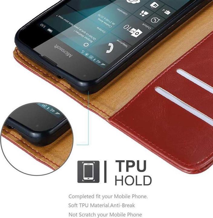 Produktbild Cadorabo Book Luxury Cover (Microsoft Lumia 550)