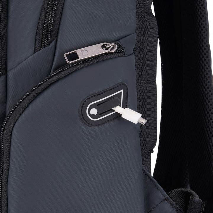 Actual product image Delsey Parvis Plus Rugtas - 15.6 inch Laptopvak - Grijs (20 l)